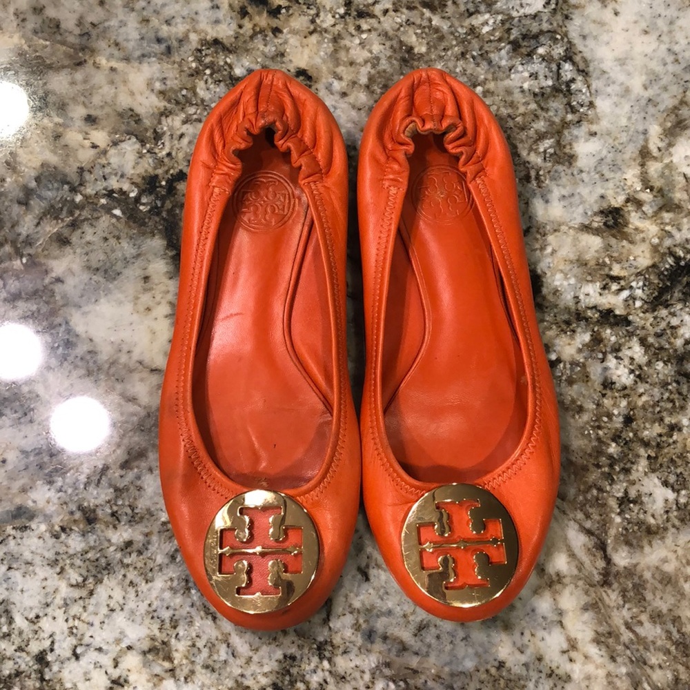 Tory Burch Leather Flats